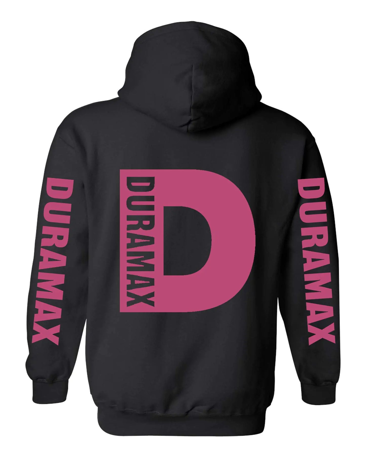 Gawx Tee Duramax Hoodie Sweatshirt Front and Back Sweater Hoodie S5XL XL Pink X Large