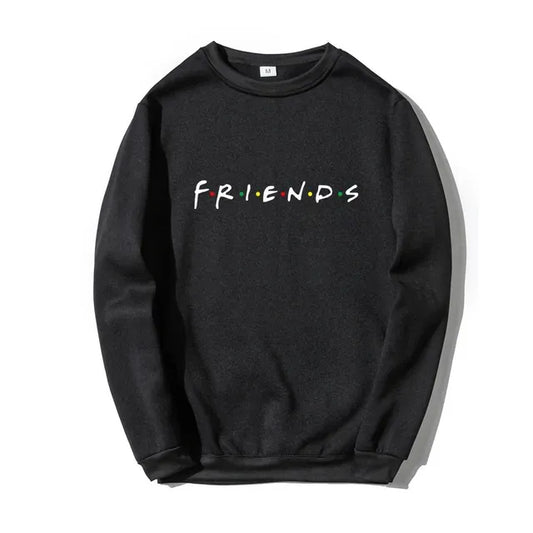 Friends Logo Hoodie in Red, Black, and Pink