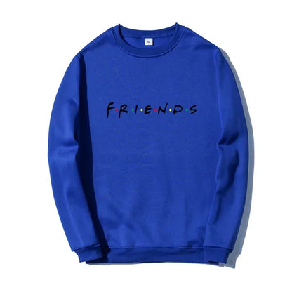 Friends Logo Hoodie in Red, Black, and Pink