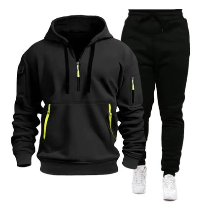 Men's Multi-Pocket Hoodie