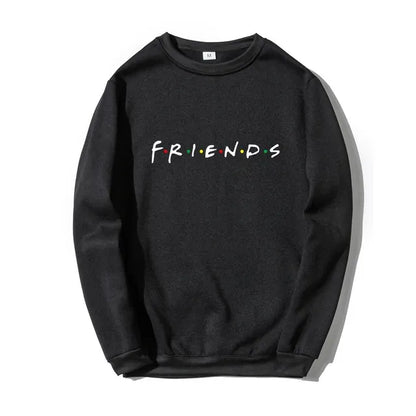 Friends Logo Hoodie in Red, Black, and Pink