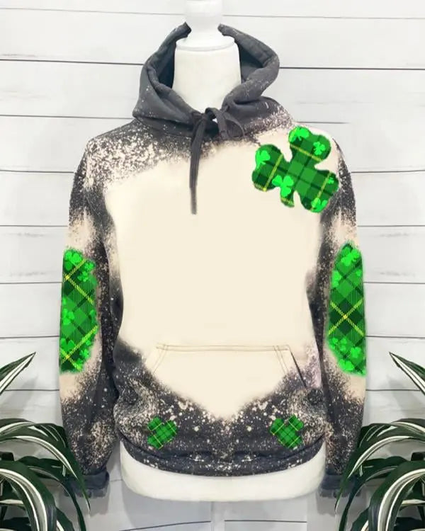 Women's Casual Printed Sports Hoodie