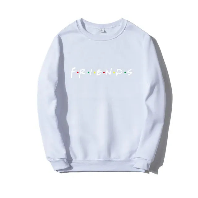 Friends Logo Hoodie in Red, Black, and Pink