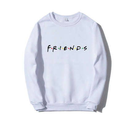 Friends Logo Hoodie in Red, Black, and Pink