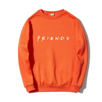 Friends Logo Hoodie in Red, Black, and Pink