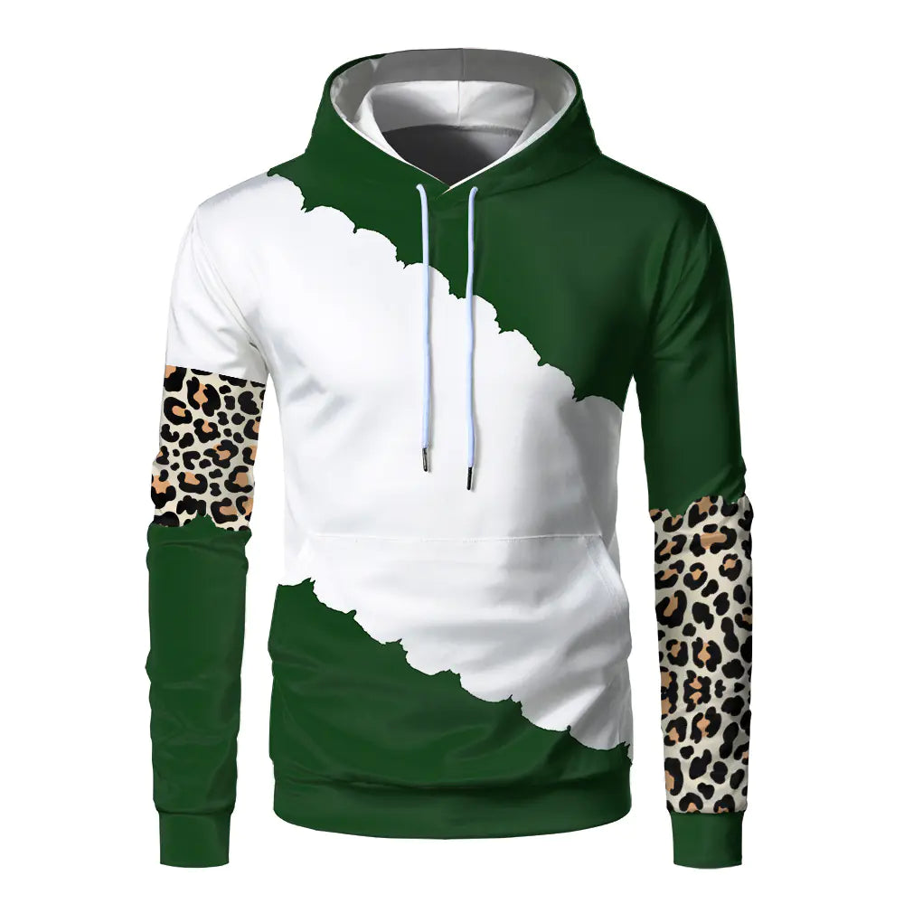 Women's Casual Printed Sports Hoodie