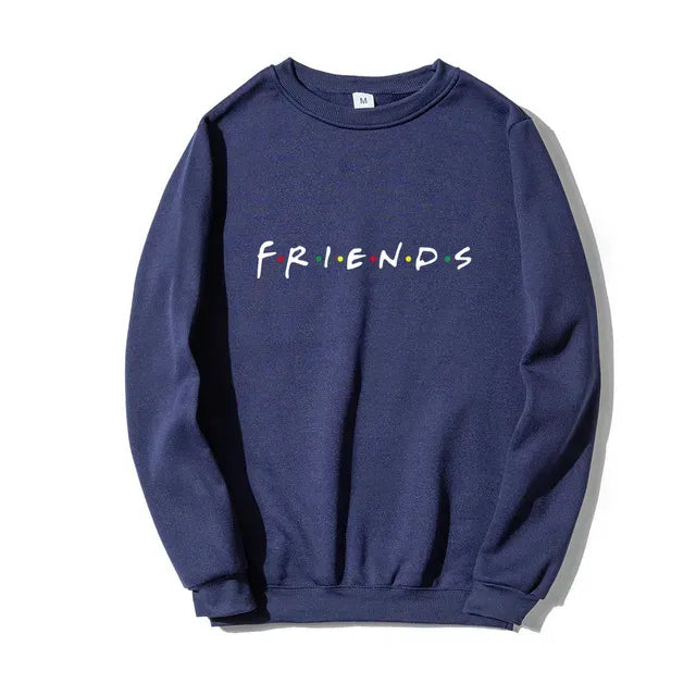 Friends Logo Hoodie in Red, Black, and Pink