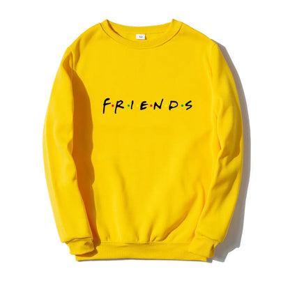 Friends Logo Hoodie in Red, Black, and Pink