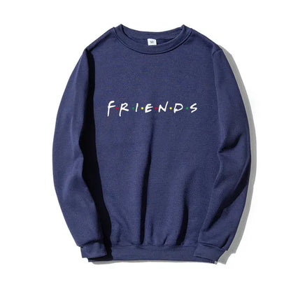 Friends Logo Hoodie in Red, Black, and Pink