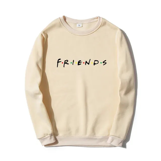 Friends Logo Hoodie in Red, Black, and Pink