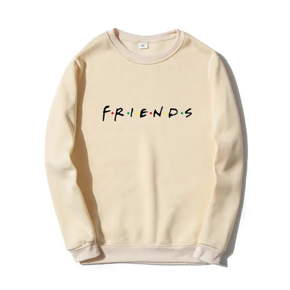 Friends Logo Hoodie in Red, Black, and Pink