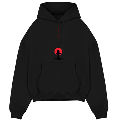 Korean Printed Long Sleeve Slouchy Loose Hoodie