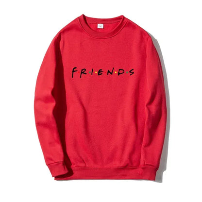 Friends Logo Hoodie in Red, Black, and Pink