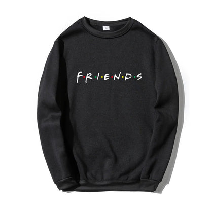Friends Logo Hoodie in Red, Black, and Pink