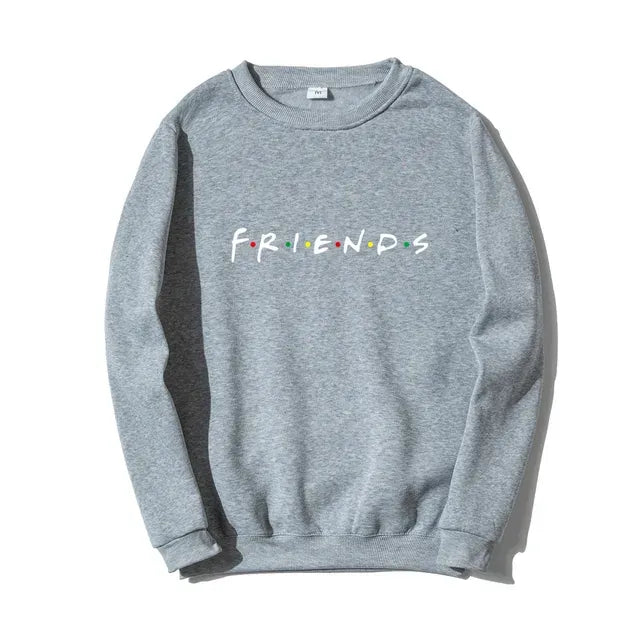 Friends Logo Hoodie in Red, Black, and Pink
