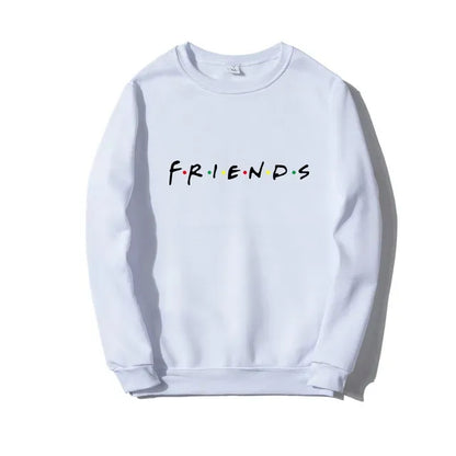 Friends Logo Hoodie in Red, Black, and Pink