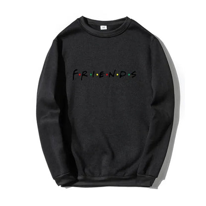 Friends Logo Hoodie in Red, Black, and Pink