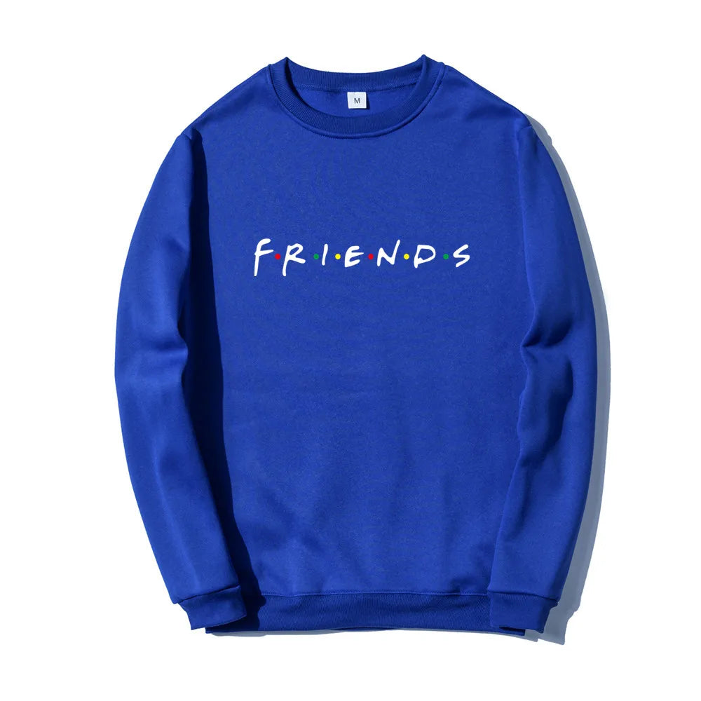 Friends Logo Hoodie in Red, Black, and Pink