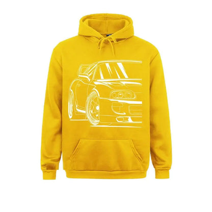 JDM 2JZ Car Hoodie with Unique Design