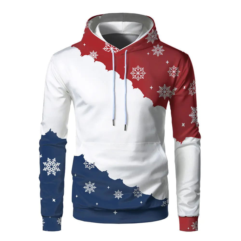 Women's Casual Printed Sports Hoodie