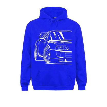 JDM 2JZ Car Hoodie with Unique Design