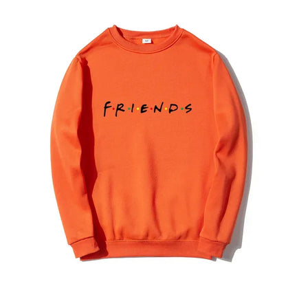 Friends Logo Hoodie in Red, Black, and Pink