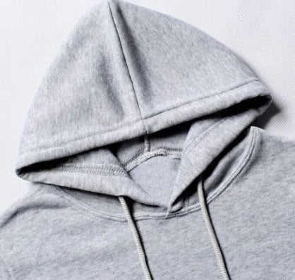 Chic Printed Cotton Hoodie