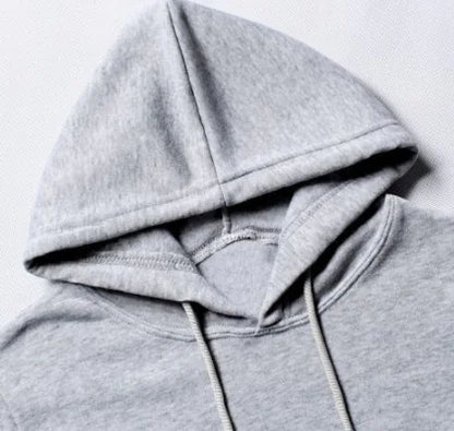 Chic Printed Cotton Hoodie